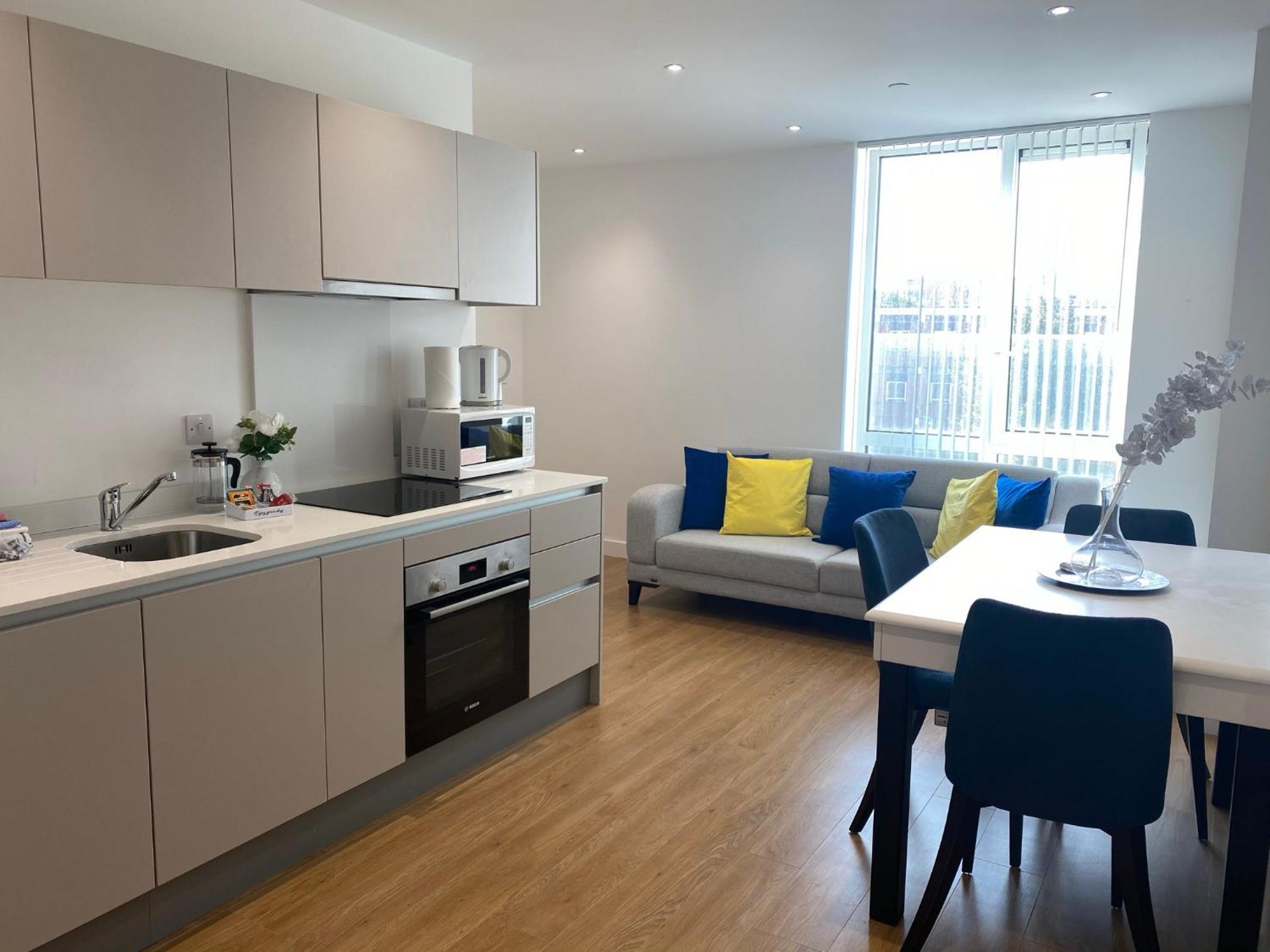 Berks Luxury Serviced Apartments , Free Parking, Free Gym And Free Wifi Bracknell Værelse billede